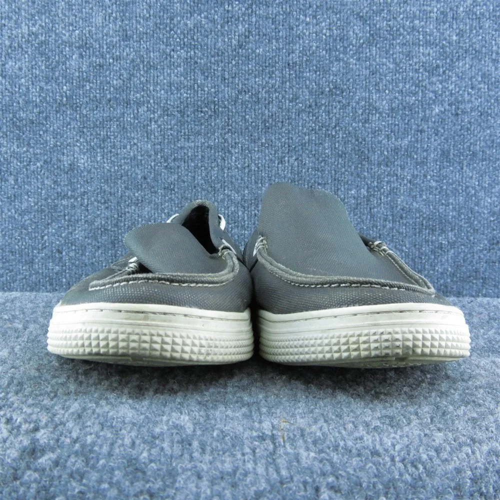 Kenneth Cole Reaction Ankir Men Boat Shoe Gray Fabric Slip On‎ Size 11 Medium